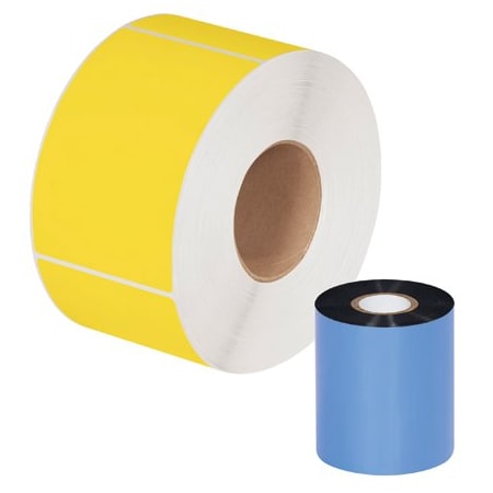 Bsc Preferred 3.00'' x 1181' Black Datamax Thermal Transfer Ribbons - Wax/Resin, 24PK BUY00087263